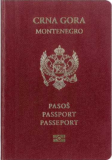 پاسپورت مونته نگرو